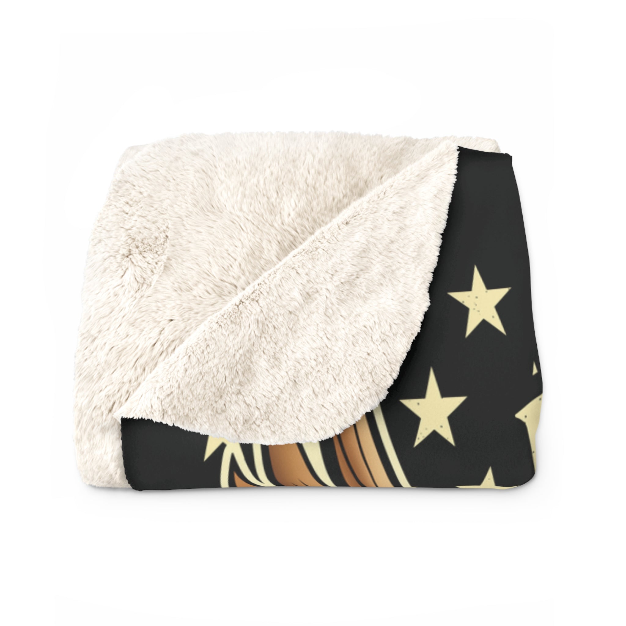 Fueled by Freedom & Coffee - Sherpa Fleece Blanket
