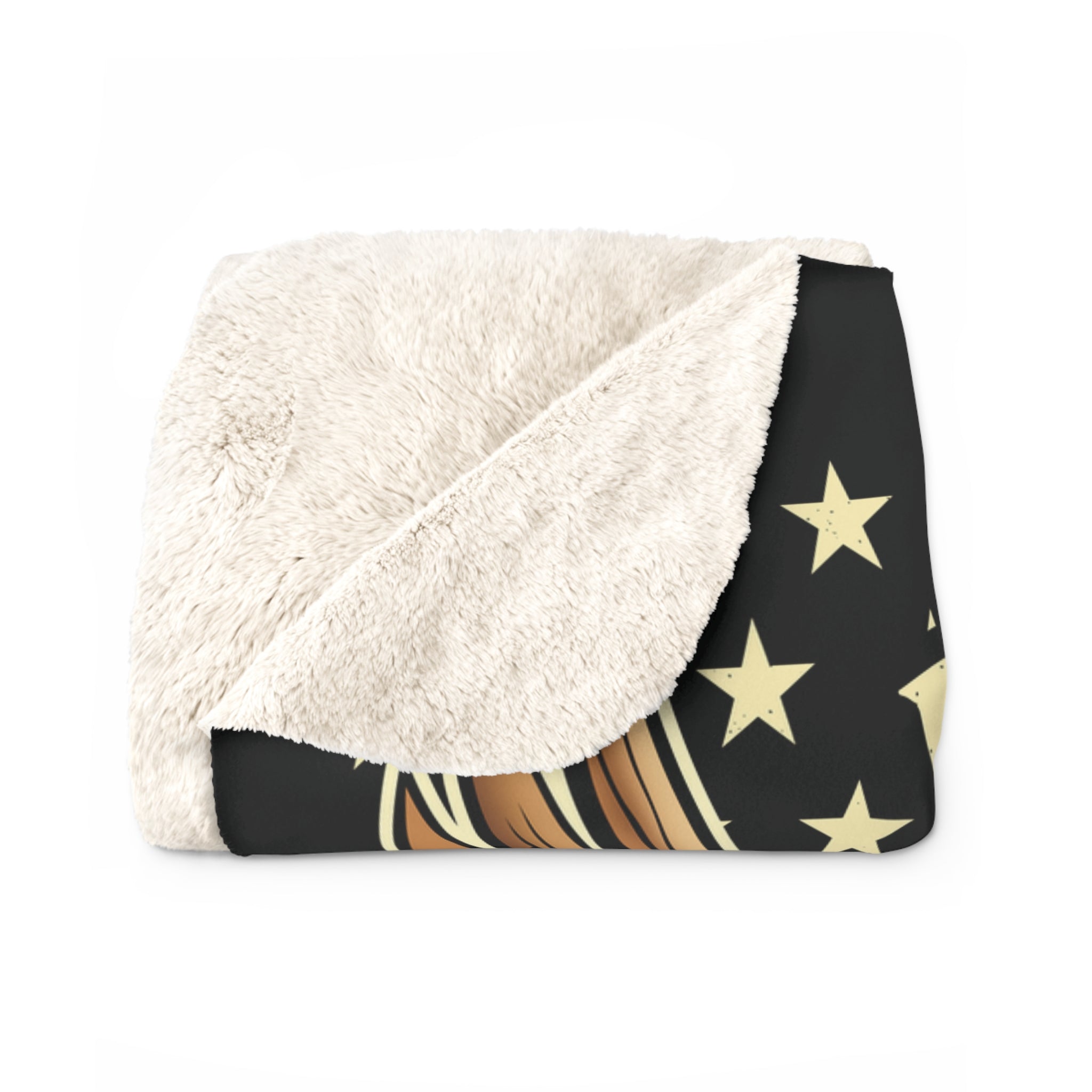 Fueled by Freedom & Coffee - Sherpa Fleece Blanket