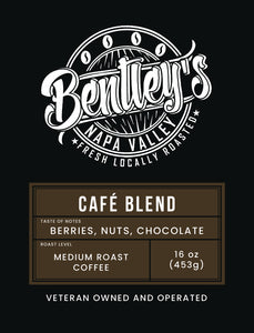 Bentley's Napa Valley - Cafe Blend
