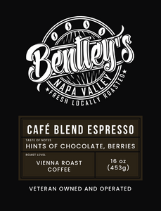 Bentley's Napa Valley - Cafe Espresso Blend